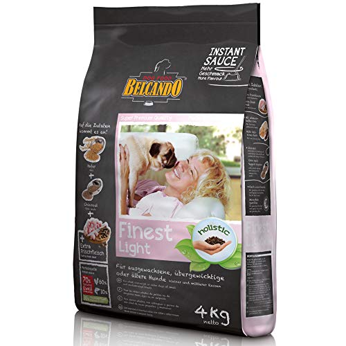 Belcando Finest Light [4 kg] Hundefutter | Trockenfutter für kleine & mittlere übergewichtige Hunde | Alleinfuttermittel für Hunde ab 1 Jahr von Belcando