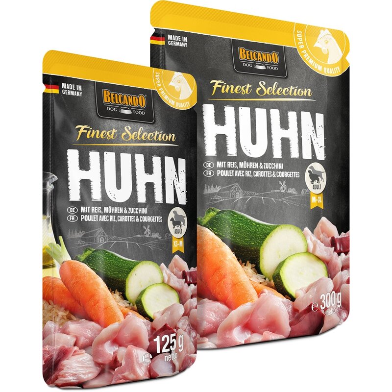 Belcando Huhn mit Reis, Möhren & Zucchini - 300 g (9,30 € pro 1 kg) von Belcando