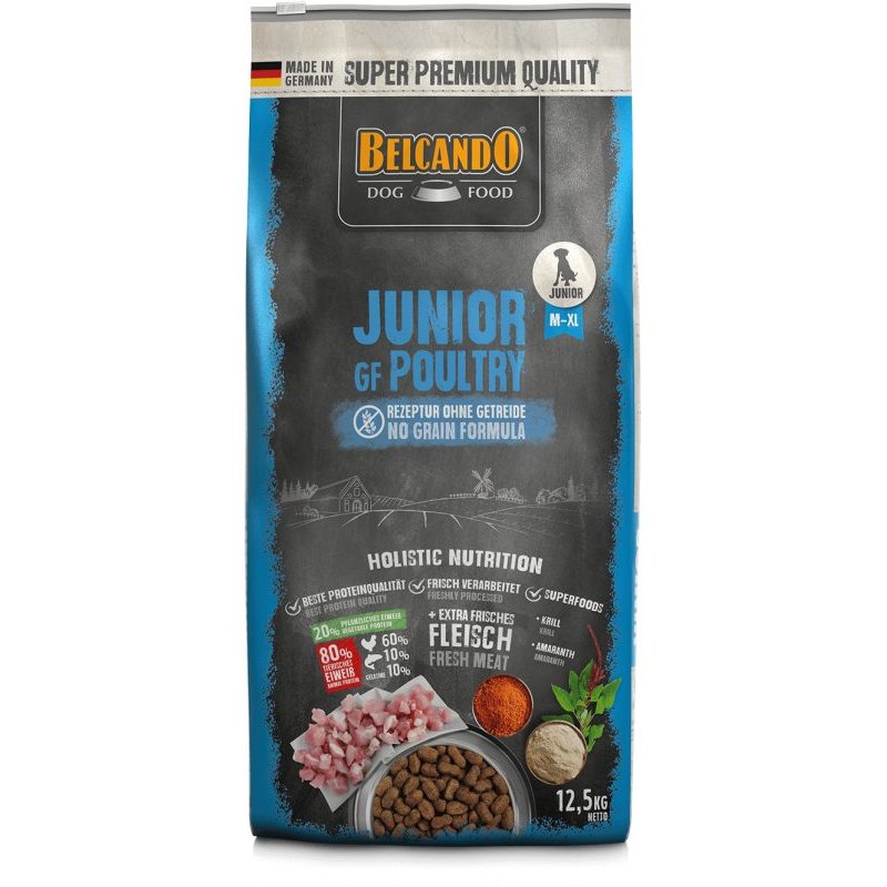 Belcando Junior GF Poultry - 12,5 kg (4,80 € pro 1 kg) von Belcando