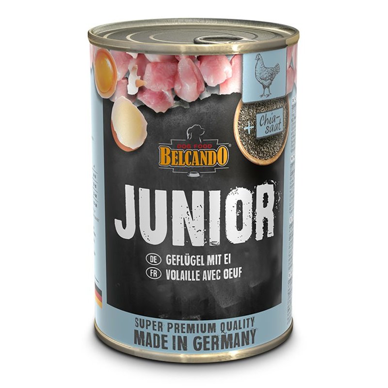 Belcando Junior Gefl�gel & Ei - 400g (5,73 € pro 1 kg) von Belcando