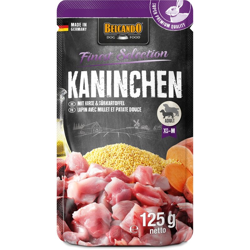 Belcando Kaninchen mit Hirse & Süßkartoffel - 125 g (11,12 € pro 1 kg) von Belcando