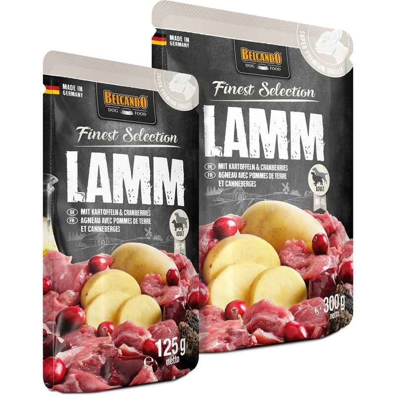 Belcando Lamm mit Kartoffeln & Cranberries - 125 g (11,12 € pro 1 kg) von Belcando