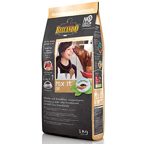 Belcando Mix It GF [1 kg] Ergänzungsfutter | Trockenfutter für Hunde zur Ergänzung bei Fleischfütterung & Barf | Ergänzungsfutter für Hunde von Belcando