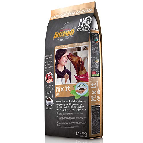 Belcando Hundefutter Mix It GF 10 kg Ergänzungsfutter, Trockenfutter zur Ergänzung bei Fleischfütterung, Ergänzungsfutter zu Barf Ernährung für Hunde von Belcando