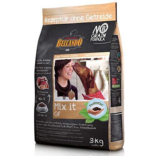 Belcando Mix It GF [3 kg] Ergänzungsfutter | Trockenfutter für Hunde zur Ergänzung bei Fleischfütterung & Barf | Ergänzungsfutter für Hunde von Belcando
