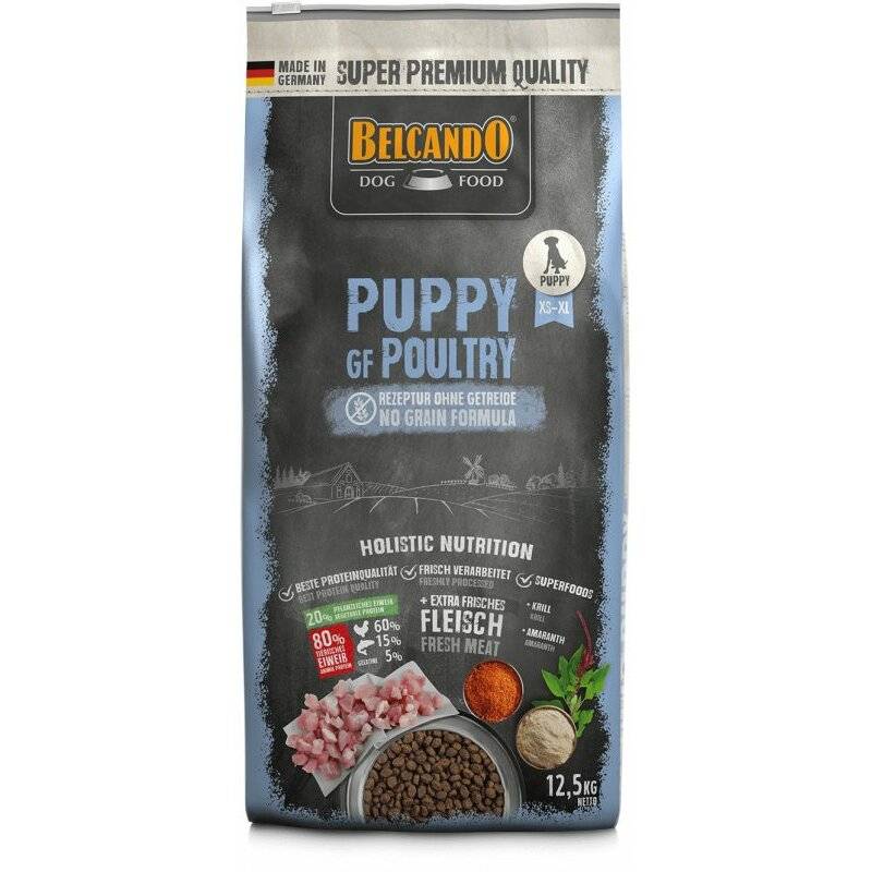 Belcando Puppy GF Poultry Sparpaket 2 x 12,5 kg (4,60 € pro 1 kg) von Belcando