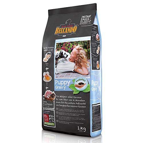 Belcando Puppy Gravy [1 kg] Welpenfutter | Trockenfutter für Welpen | Alleinfuttermittel für Welpen bis 4 Monate von Belcando