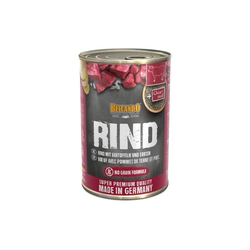 Belcando Rind mit Kartoffel & Erbsen 12x 400 g von Belcando