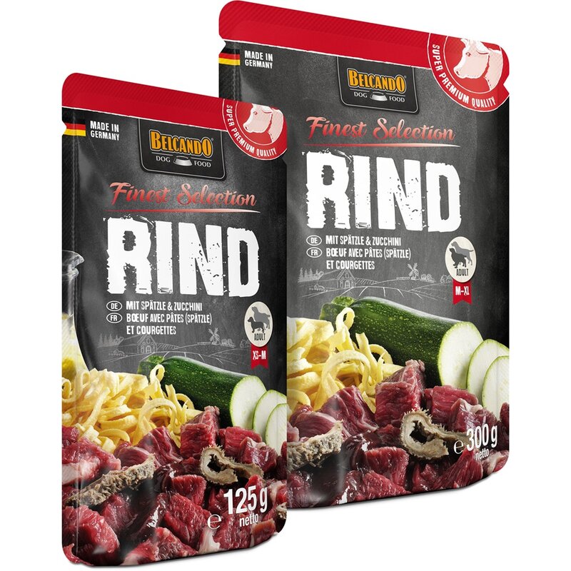 Belcando Rind mit Spätzle & Zucchini - 300 g (9,30 € pro 1 kg) von Belcando