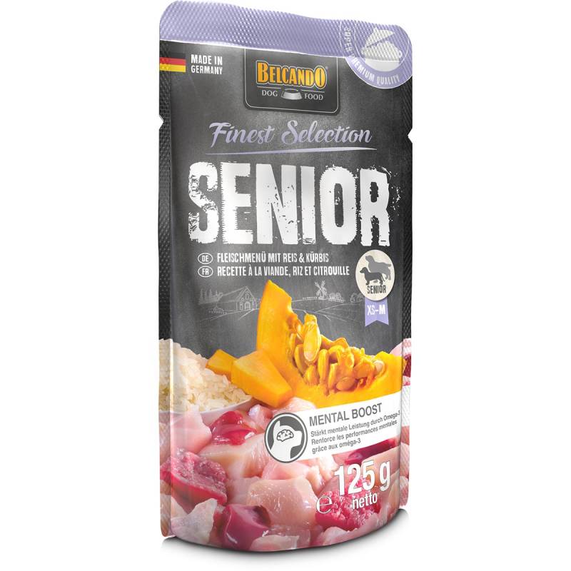 Belcando Senior Fleischmenü mit Reis & Kürbis 12x125 g von Belcando