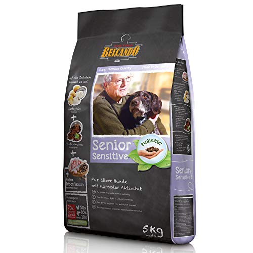 Belcando Senior Sensitive [5 kg] Hundefutter | Trockenfutter für ältere & empfindliche Hunde | Alleinfuttermittel für ältere Hunde Aller Rassen von Belcando
