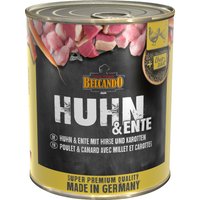 Belcando Super Premium 6 x 800 g - Huhn & Ente mit Hirse & Karotten von Belcando