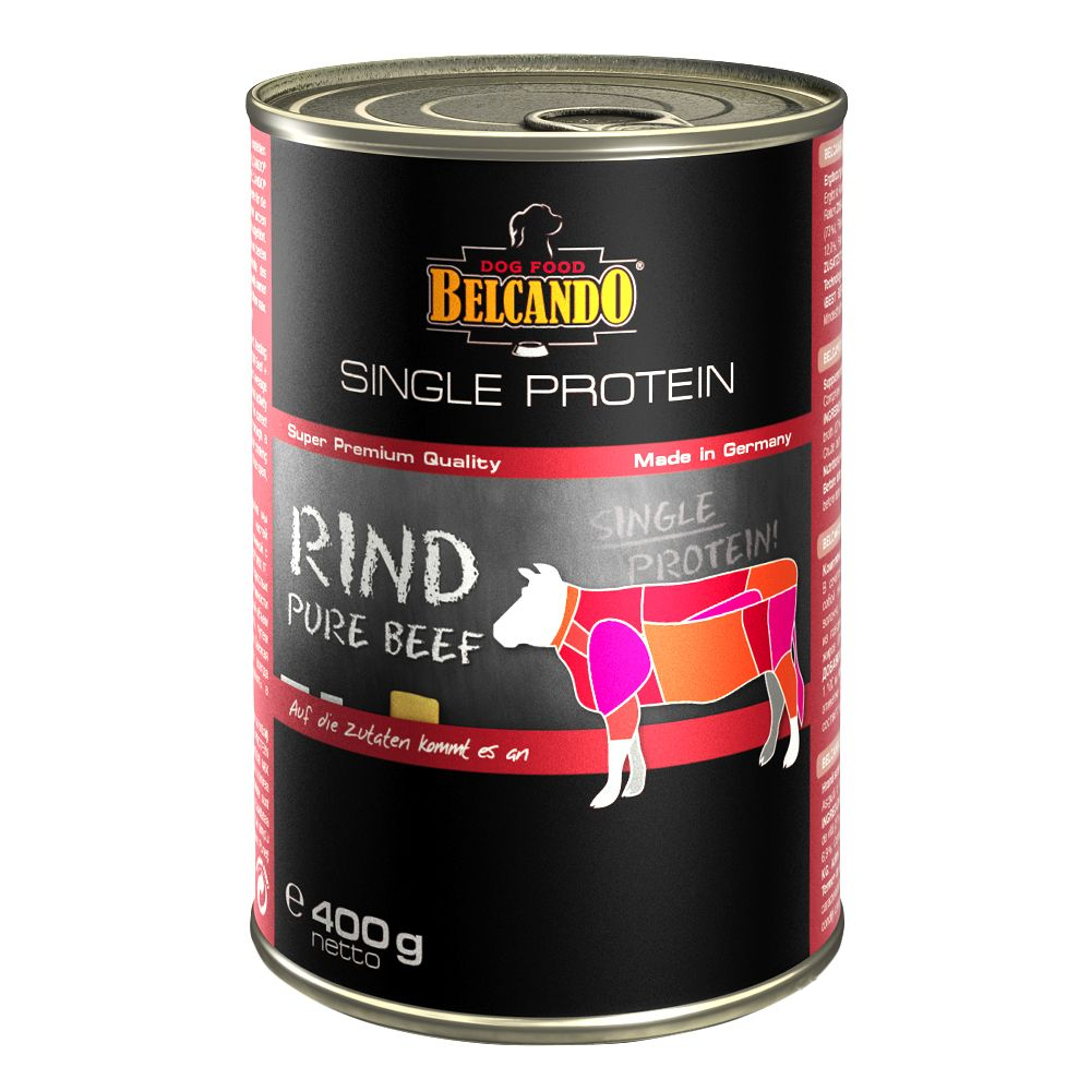 Sparpaket Belcando Single Protein 12 x 400 g - Rind von Belcando