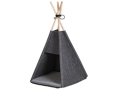 Praktisches Tierbett dunkelgrau aus Filz 35x40 cm Ulubey Praktisches Tierbett dunkelgrau aus Filz 35x40 cm Ulubey von Beliani