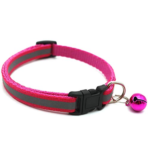 Reflektierendes und Bell Cat Collar Sicherheitselastisches verstellbares Halsband Haustierprodukt 8 Only Neck von Believewang
