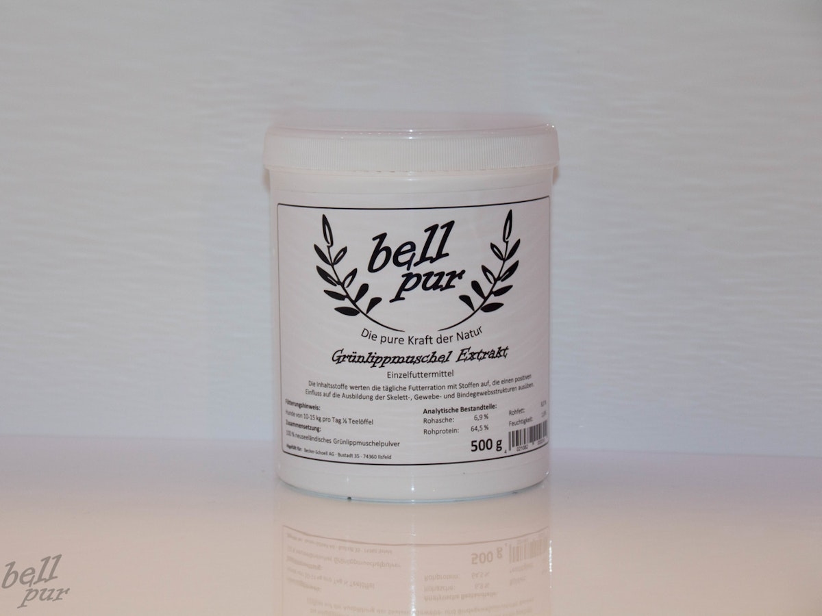 Bell Pur Grünlippmuschel Extrakt Nahrungsergänzung für Hunde von Bell Pur