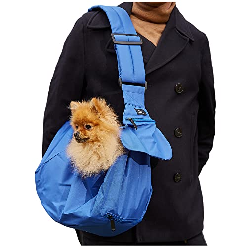 Bella & Balu Blau Tragetasche für Hund und Katze | Leichtes Tragetuch BZW. Hundetasche für kleine Hunde bis zu 7kg für Reisen, zum Spazieren und Gassi Gehen Bella & Balu Blau Tragetasche für Hund und Katze | Leichtes Tragetuch BZW. Hundetasche für kleine Hunde bis zu 7kg für Reisen, zum Spazieren und Gassi Gehen von Bella & Balu