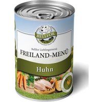 Bellfor Hundefutter Nass mit Huhn - Getreidefrei - Freiland-Menü von Bellfor