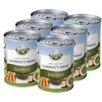 Bellfor Hundefutter Nass mit Insekten - Landgut-Menü - 6x800g von Bellfor