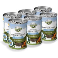 Bellfor Hundefutter Nass mit Insekten für Welpen - Landgut-Menü Junior - 6x400g Bellfor Hundefutter Nass mit Insekten für Welpen - Landgut-Menü Junior - 6x400g von Bellfor