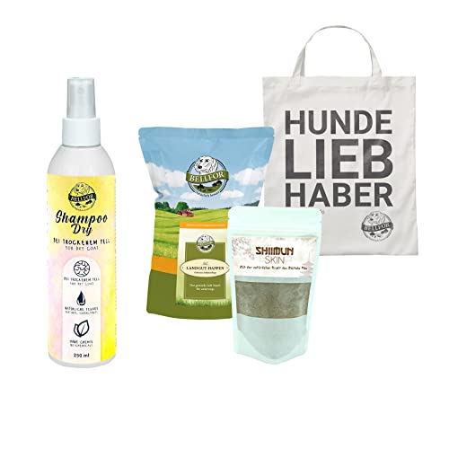 Bellfor Körperpflege-Sparset für Hunde mit Trockenem Fell Körperpflege auf natürliche Produkte in gewohnt guter Bellfor-Qualität von Bellfor