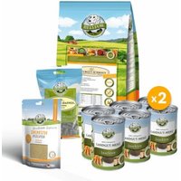 Bellfor Leishmaniose Set für Hunde - Naturgut-Schmaus 4kg + Landgut-Menü 12x400g + Immun Pulver 80g + Landgut-Happen 200g von Bellfor