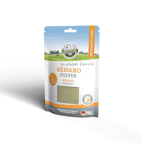 Bellfor Rehabo Pulver Nahrungsergänzung für Hunde mit Bierhefe - 250 g. Unterstützt die Verdauung und das Immunsystem. Natürlicher Appetitanreger für Hunde. Hilft in Stresssituationen. Bellfor Rehabo Pulver Nahrungsergänzung für Hunde mit Bierhefe - 250 g. Unterstützt die Verdauung und das Immunsystem. Natürlicher Appetitanreger für Hunde. Hilft in Stresssituationen. von Bellfor