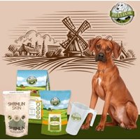 Bellfor Rhodesian Ridgeback Futter Set - Wiesen-Schmaus 4 kg + Haut & Fell Pulver 80g + Freiland-Happen 200g + 1 Messbecher von Bellfor