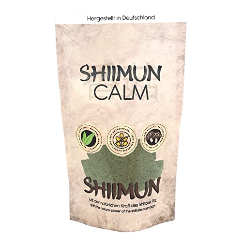 Bellfor Shiimun Calm | Ergänzungsfuttermittel für Hunde und Katzen, natürliche Unterstützung bei Stress, Angst und Nervosität, mit Shiitake (120, Gramm) von Bellfor