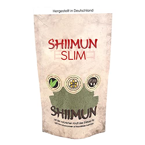 Bellfor Shiimun Slim Powder Dietary Supplement for Dogs with Shiitake Valuable nutrients can Make a Valuable Contribution to Healthy and Sustainable Weight Reduction Dog 120 g von Bellfor