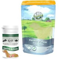 Bellfor Sparset für Hunde mit Ergänzungsfuttermitteln – Vermal (80 g) und Gastro Activia (80 g) von Bellfor