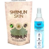 Bellfor Sparset gegen Schuppen beim Hund mit Shiimun Skin 50g und Hundeshampoo Care 250ml von Bellfor