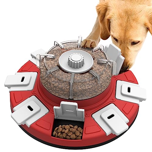 Belobill Puzzle-Spielzeug für Hunde, Leckerli-Puzzle, Slow Food Feeder-Spender, interaktives Hundespielzeug für Langeweile & Stimulierung, IQ-Training & geistige Bereicherung, für große/mittel/kleine Belobill Puzzle-Spielzeug für Hunde, Leckerli-Puzzle, Slow Food Feeder-Spender, interaktives Hundespielzeug für Langeweile & Stimulierung, IQ-Training & geistige Bereicherung, für große/mittel/kleine von Belobill