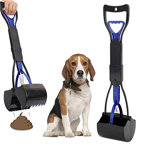 BelonLink Pooper Scooper, Hundekotschaufel, Kotschaufel für Haustiere, zusammenklappbar, tragbar, mit langem Griff für Hunde/Katzen/Pferde, hohe elastische Feder 61 cm für Rasen im Freien (Violett) BelonLink Pooper Scooper, Hundekotschaufel, Kotschaufel für Haustiere, zusammenklappbar, tragbar, mit langem Griff für Hunde/Katzen/Pferde, hohe elastische Feder 61 cm für Rasen im Freien (Violett) von BelonLink