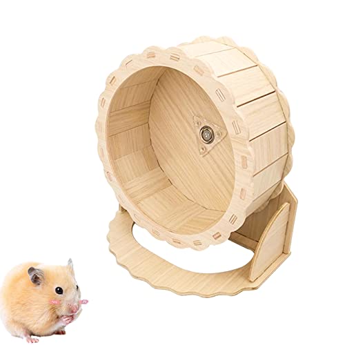 Belvanr Hamsterrad Holzlaufrad Kleintierspielzeug Laufrad Holz Kleintier-Übungsrad Holzübungsrad Haustiere Hamsterlaufrad für Hamster, 21cm Belvanr Hamsterrad Holzlaufrad Kleintierspielzeug Laufrad Holz Kleintier-Übungsrad Holzübungsrad Haustiere Hamsterlaufrad für Hamster, 21cm von Belvanr