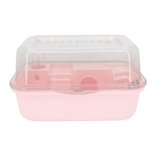Hamsterkäfig Habitat Atmungsaktiver 2-lagiger Deluxe Rattenkäfig Transparent Hamsterkäfig mit Aufklappbarer Oberseite mit Laufrädern für Hamster Rennmaus Hamsterkäfig Habitat Atmungsaktiver 2-lagiger Deluxe Rattenkäfig Transparent Hamsterkäfig mit Aufklappbarer Oberseite mit Laufrädern für Hamster Rennmaus von Bemodst