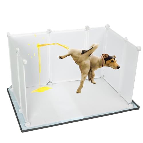 Hundetoilette mit hohen Wänden, Töpfchen für kleine bis große Hunde, kein Verschütten, für Hunde, funktioniert mit den meisten Trainingspads und ist leicht zu reinigen. Hundetoilette mit hohen Wänden, Töpfchen für kleine bis große Hunde, kein Verschütten, für Hunde, funktioniert mit den meisten Trainingspads und ist leicht zu reinigen. von Bencacawinstyle
