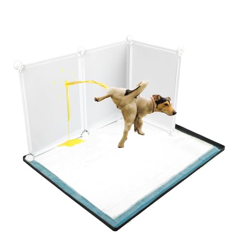 Purrfect Pfotentoilette mit hohen Wänden, Indoor-Hundetöpfchen für kleine und mittelgroße Hunde, kein Verschütten von Urinierpad-Halter Purrfect Pfotentoilette mit hohen Wänden, Indoor-Hundetöpfchen für kleine und mittelgroße Hunde, kein Verschütten von Urinierpad-Halter von Bencacawinstyle