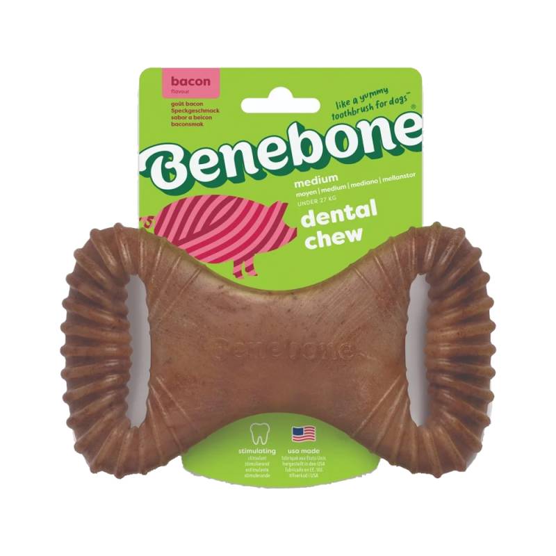 Benebone Dental Chew - Bacon - Medium von Benebone