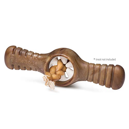 Benebone Durable Interactive Pawplexer Dog Chew Toy for Aggressive Chewers, Real Bacon, Large von Benebone