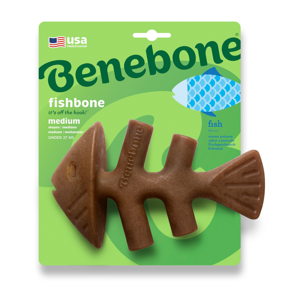 Benebone Fishbone - Medium: ca. L 18 x B 11,5 cm Benebone Fishbone - Medium: ca. L 18 x B 11,5 cm von Benebone