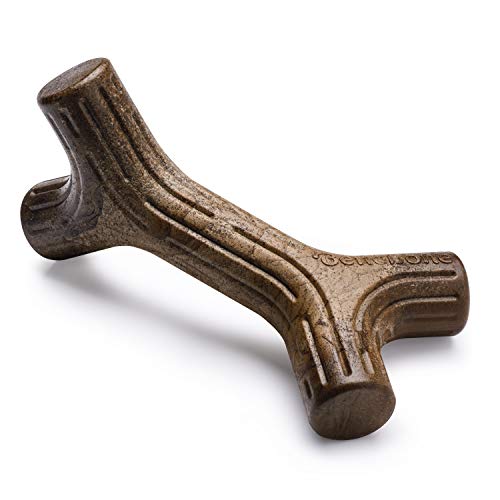 Benebone Maplestick/Bacon Stick Medium für Hunde – Spielzeugstab für kräftiges Kauen von Benebone