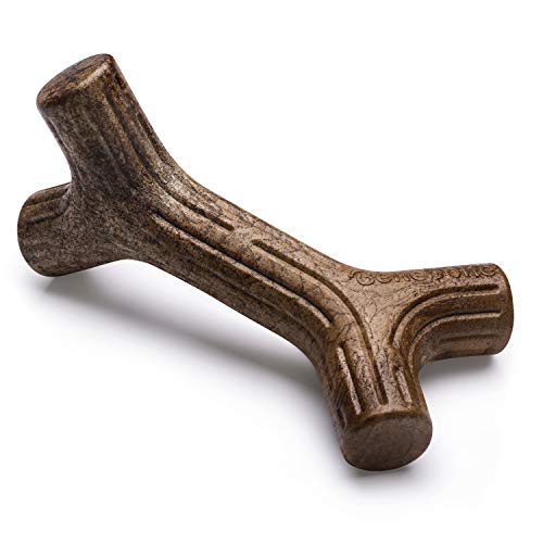 Benebone Maplestick/Bacon Stick Large für Hunde – Spielzeugstab für kräftiges Kauen von Benebone