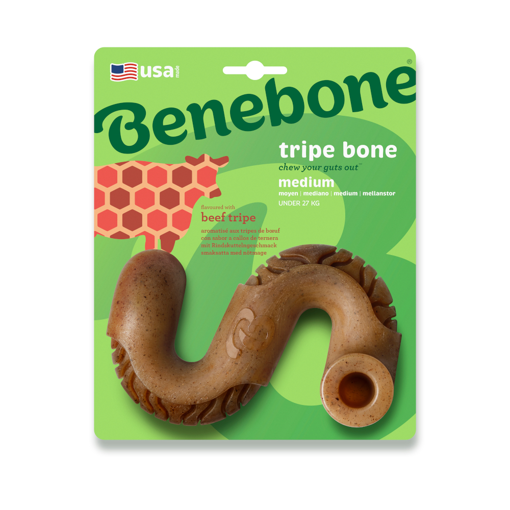 Benebone Tripe Bone - Medium: ca. L 14 x B 9 cm Benebone Tripe Bone - Medium: ca. L 14 x B 9 cm von Benebone