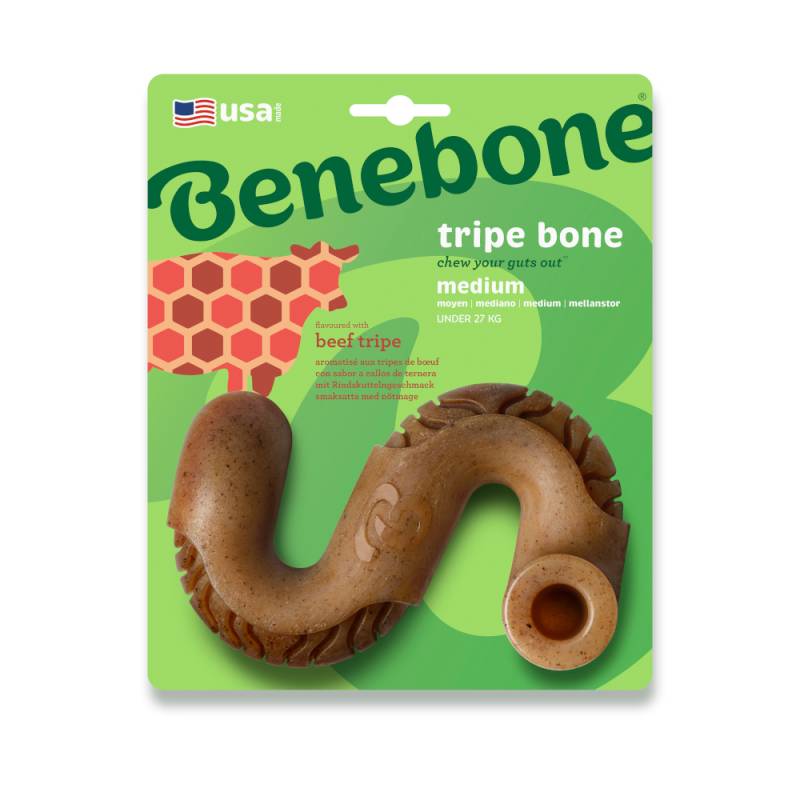 Benebone Tripe Bone - Medium: ca. L 14 x B 9 cm Benebone Tripe Bone - Medium: ca. L 14 x B 9 cm von Benebone