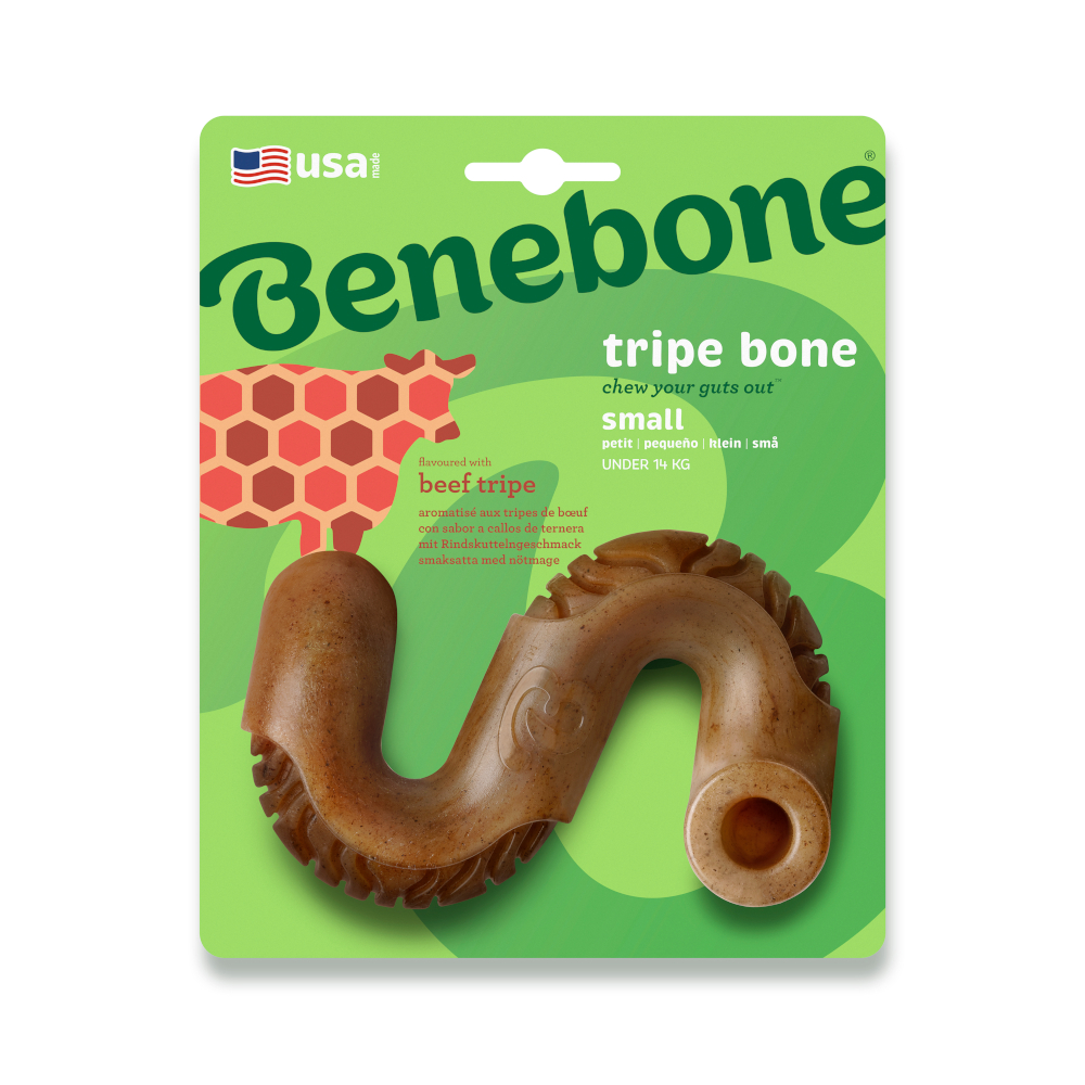 Benebone Tripe Bone - Small: ca. L 11,5 x B 7 cm Benebone Tripe Bone - Small: ca. L 11,5 x B 7 cm von Benebone