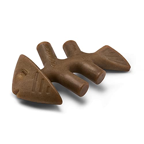Benebone Medium Fishbone für Hunde – Fischgrätenspielzeug zum Kauen von Benebone