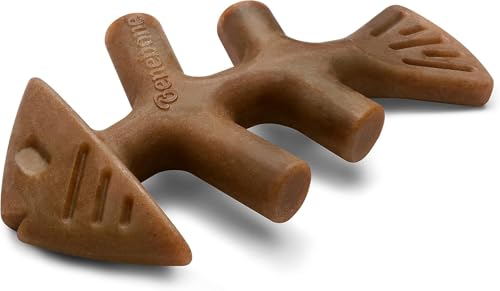 Benebone Langlebiges Fischgräten-Kauspielzeug für Hunde für Aggressive Kauer, Jack Salmon, Giant Benebone Langlebiges Fischgräten-Kauspielzeug für Hunde für Aggressive Kauer, Jack Salmon, Giant von Benebone