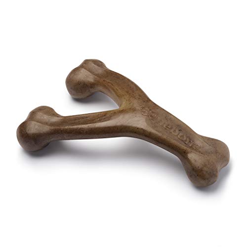 Benebone Wishbone Echter Speck XL Langlebiges Hundekauspielzeug für Aggressive Kauer von Benebone