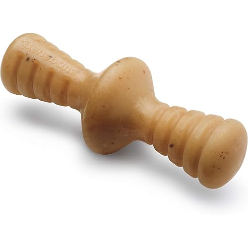 Benebone Zaggler Unzerstörbares rollendes Kauspielzeug für Aggressive Kauer, langanhaltende, robuste Langeweile Breaker für Hunde, echter Huhngeschmack, für große Hunde Benebone Zaggler Unzerstörbares rollendes Kauspielzeug für Aggressive Kauer, langanhaltende, robuste Langeweile Breaker für Hunde, echter Huhngeschmack, für große Hunde von Benebone
